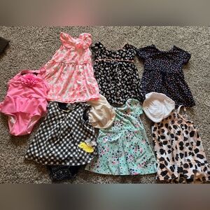Girls 12 Month And 12-18 Summer Bundle
